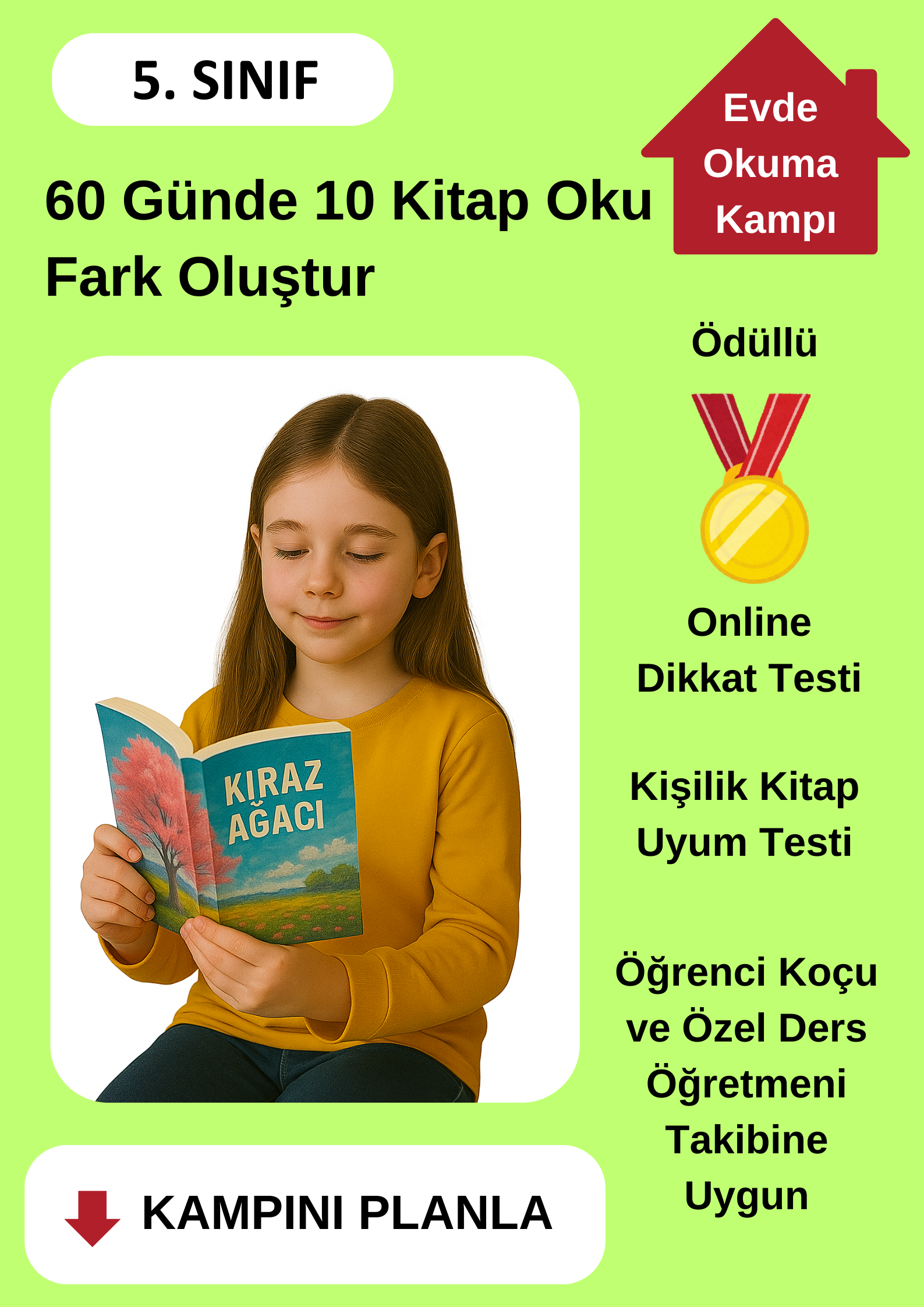 60 Günde 10 Kitap Okuma Kampı