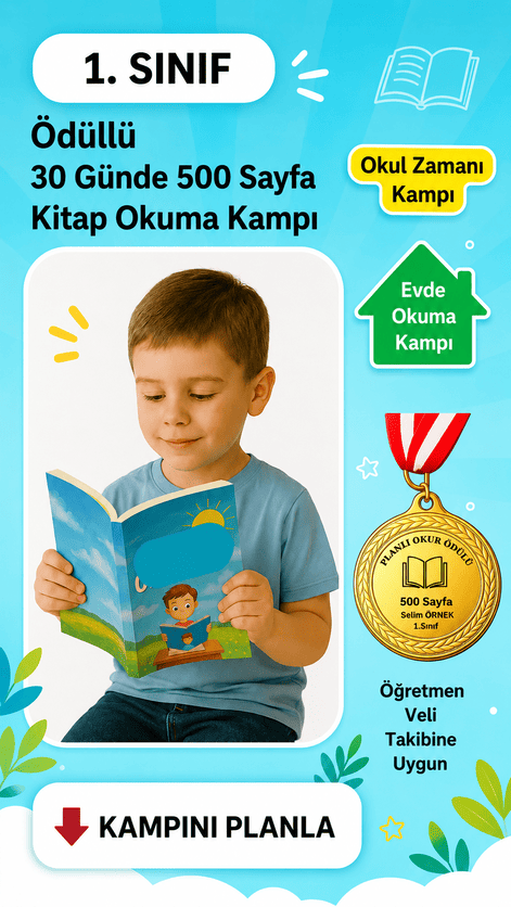 Madalya Ödüllü 30 Günde 500 Sayfa Kitap Okuma Kampı
