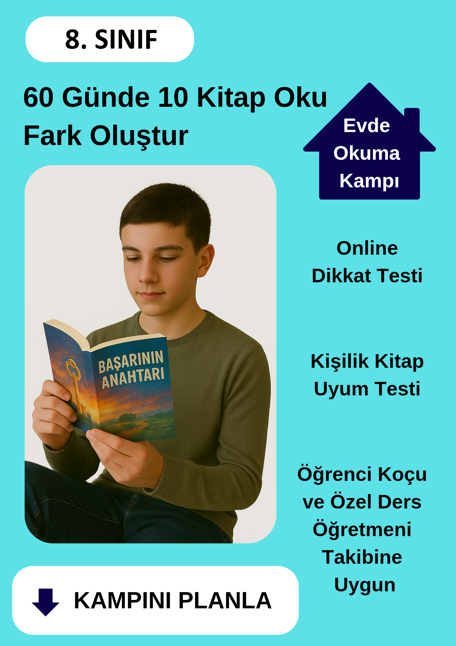 60 Günde 10 Kitap Okuma Kampı