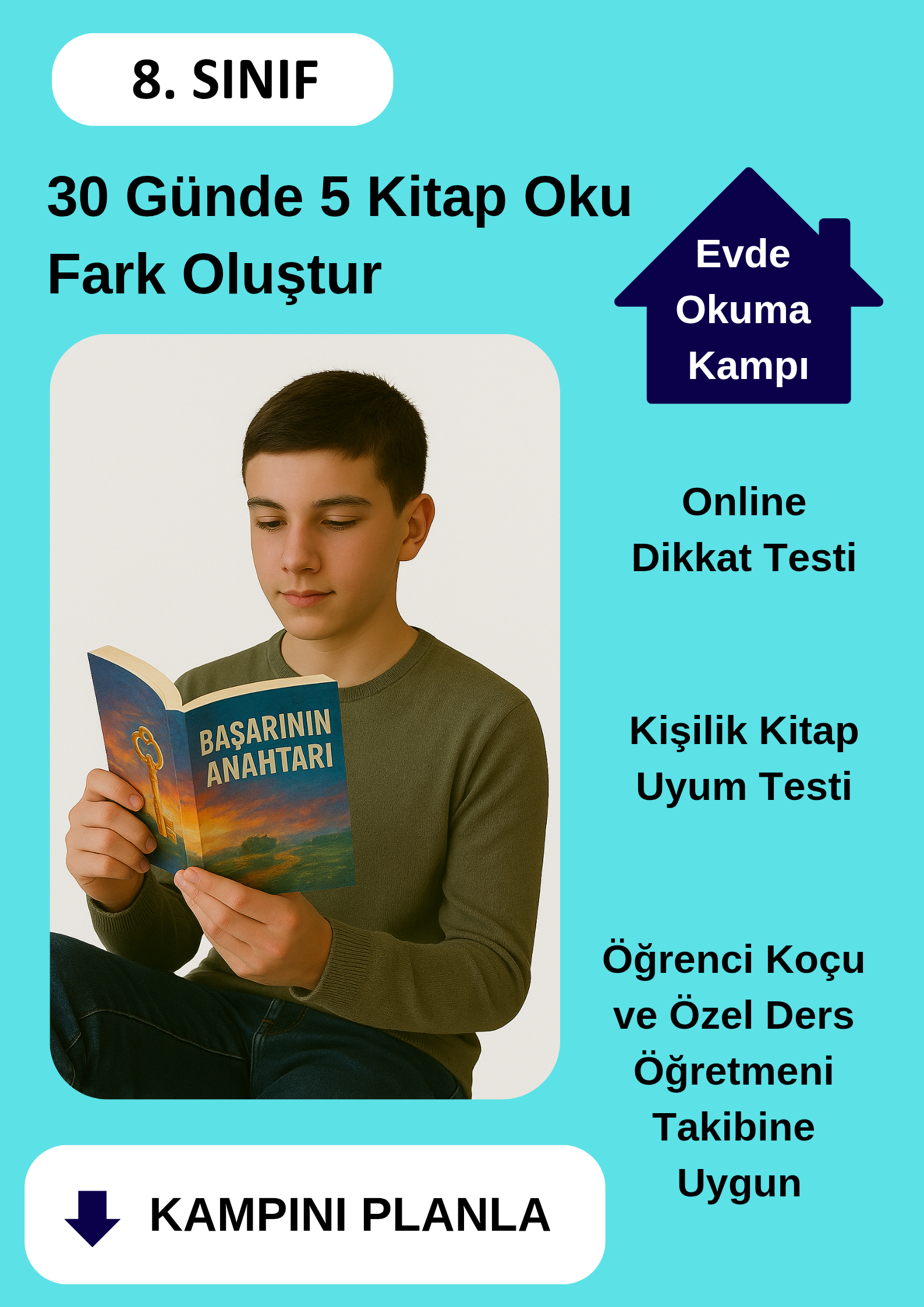 30 Günde 5 Kitap Okuma Kampı